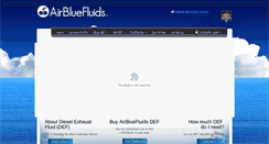 Desktop Screenshot of airbluefluids.com